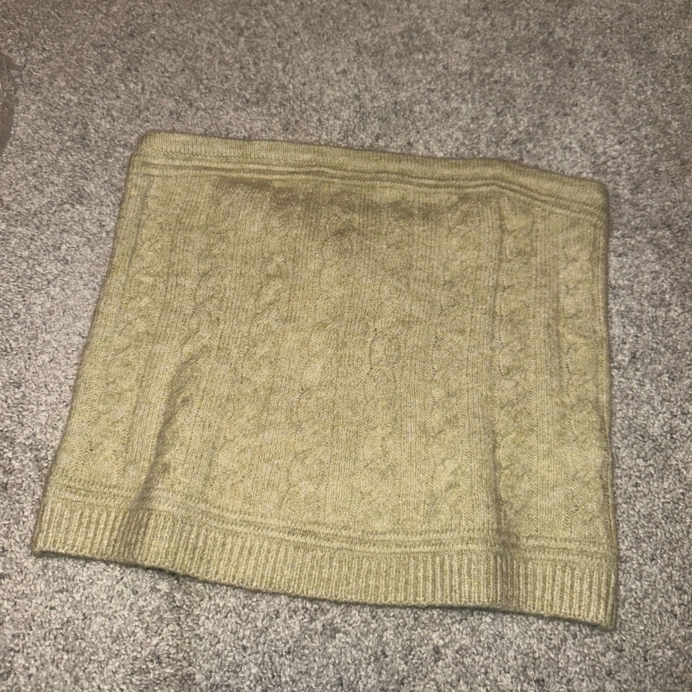 American Eagle new with tags Knit Tube Top, light green, size small new